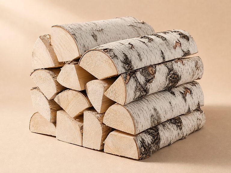 Берёзовые дрова естественной сушки